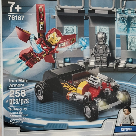 LEGO Marvel Avengers Iron Man Armory 76167 Building Kit-258pcs RETIRED SET. *NEW - Picture 3 of 11